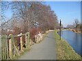 NT2270 : Canal towpath, Slateford by Adrian Taylor