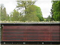 NT1635 : White 'Green Roof' at Dawyck by M J Richardson