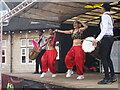 TF1505 : Bhangra dancers at the Coronation Celebration, Glinton by Paul Bryan