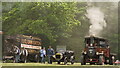 TQ3729 : Bluebell Railway - Road Meets Rail by Peter Trimming