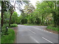 SU8939 : Road junction near Thursley, Surrey by Malc McDonald