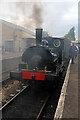 SP0229 : A smoky 'Pug' at Winchcombe by Chris Allen