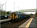 NY3167 : Carlisle Train Departing Gretna Green by Stephen Armstrong