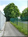 SE1830 : Footpath past St John's School by Stephen Craven