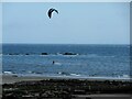 NT2888 : Kite surfer passing East Vows by Richard Sutcliffe