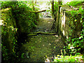 NT2864 : Channel below the weir, North Esk by Jim Barton