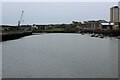 NZ3957 : River Wear becoming Sunderland Harbour by Chris Heaton