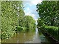 SJ9320 : Staffordshire and Worcestershire Canal near Wildwood, Stafford by Roger  D Kidd