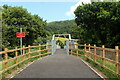 SH7866 : Approach to Dolgarrog bridge (2) by Richard Hoare