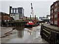 TA1028 : Old Harbour, River Hull, Kingston upon Hull by Bernard Sharp