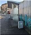 ST3088 : Queensway bus shelter in Newport city centre by Jaggery