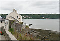 SH5873 : The Menai Strait seen from Garth Road, Bangor by habiloid