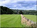 SJ2741 : Playing field near Froncysyllte by Adrian Taylor