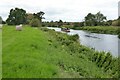 SP0748 : Narrowboat on the River Avon by Philip Halling