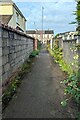 ST3091 : Weed-lined path in August 2023, Malpas, Newport by Jaggery