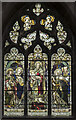 TF3524 : Stained glass window, All Saints' church, Holbeach by Julian P Guffogg