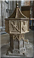 TF3524 : Font, All Saints' church, Holbeach by Julian P Guffogg