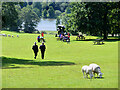 SE2813 : Yorkshire Sculpture Park, View towards the Lake by David Dixon