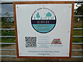 SU9096 : Entrance Board at Jubilee Sensory Garden, Holmer Green by David Hillas