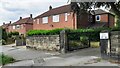 SE2938 : Houses on NW side of Stonegate Road viewed from entrance  gateway to #245 by Roger Templeman