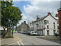 SH9236 : Y Stryd Fawr (High Street), Bala by Malc McDonald