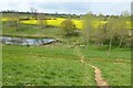 SP0924 : Footpath near Guiting Power by Philip Halling