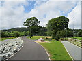 SH9235 : Path along the lakeside, Bala by Malc McDonald