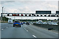 TL1903 : Sign and Signal Gantry on the London Orbital Motorway by David Dixon