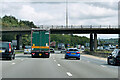 TQ3899 : Bridge over the M25 at Waltham Abbey by David Dixon