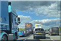 TQ0376 : M25 congestion by Robin Stott