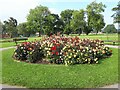 SE2234 : Flower bed in Stanningley Park by Stephen Craven