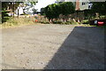 TL8336 : Car Park at Wickham St Paul Village Hall by Geographer