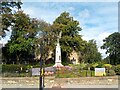 SE1937 : War Memorial & Garden of Remembrance at Greengates Crossroads, Bradford by Stephen Armstrong