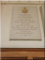 TQ2778 : Memorial at the Royal Hospital Chelsea by Marathon