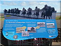 SS9746 : Interpretation Panel Three on Minehead Sea Front by David Hillas