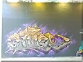 SE3118 : Horbury Underpass of Graffiti by Phillip De-Vere