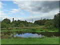 SE5603 : Power line crossing the river Don by Stephen Craven