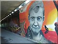 SE3118 : Horbury Underpass of Graffiti by Phillip De-Vere