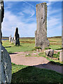 NB2133 : Clachan Chalanais, Callanish Stones by David Dixon