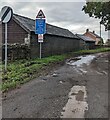 SO6506 : National Speed Limit sign, Church Walk, Viney Hill, Gloucestershire by Jaggery