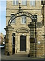 SE4843 : John Smith's Tadcaster Brewery, office yard entrance by Alan Murray-Rust