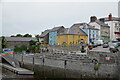 SN1745 : View from footbridge over the River Teifi, Cardigan towards Prince Charles Quay by Rod Grealish