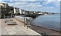 SX9676 : Sea wall south at Dawlish by Robin Stott