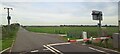 TL4890 : Welney Road Crossing, from a train by Christopher Hilton