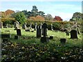 NY9365 : Graveyard at St John's Lee by Oliver Dixon