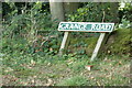 TG2319 : Grange Road sign by Geographer