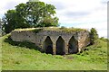 NZ0071 : Disused Lime Kilns at Shellbraes by Jeff Buck