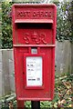 TL8440 : Bulmer Post Office Postbox by Geographer