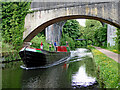 SJ9001 : Working boat 'Widgeon' near Oxley in Wolverhampton by Roger  D Kidd