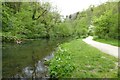 SK1452 : The River Dove in Dovedale by Philip Halling